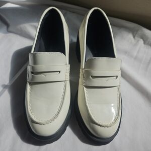 Lane Bryant lug sole loafers
